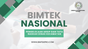 PENGELOLAAN ARSIP DAN TATA NASKAH DINAS KECAMATAN